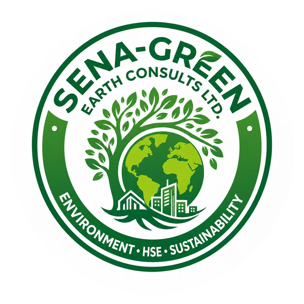 SENA-GREEN Earth Consults emblem